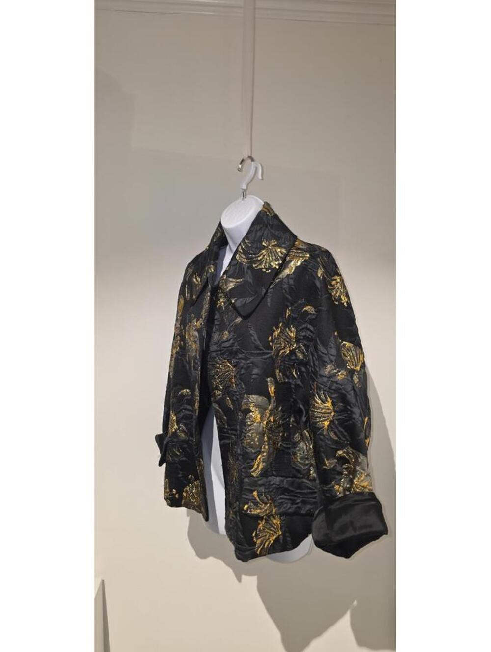 Dries Van Noten - Vandi Floral Brocade Jacket Black